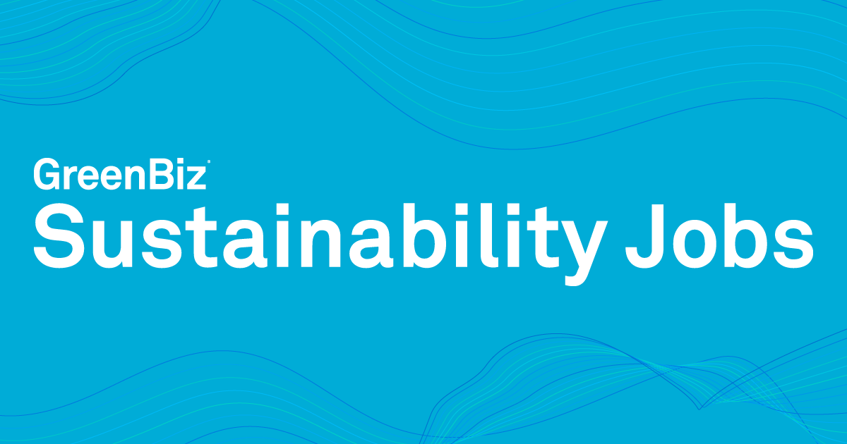 Sustainability Jobs