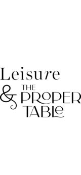Leisure + The Proper Table logo