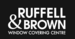 Ruffell & Brown Window Covering Centre logo