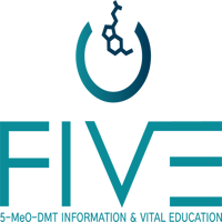 F.I.V.E. (5-MeO-DMT Information and Vital Education) logo